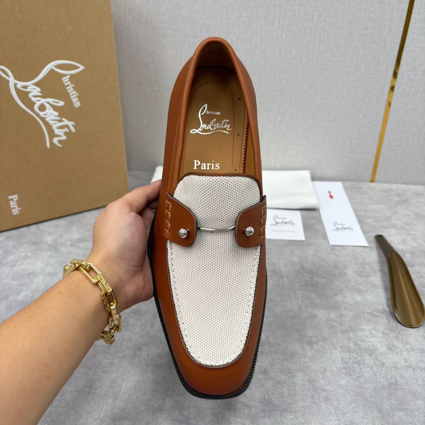 Cistian Louboutin shoe